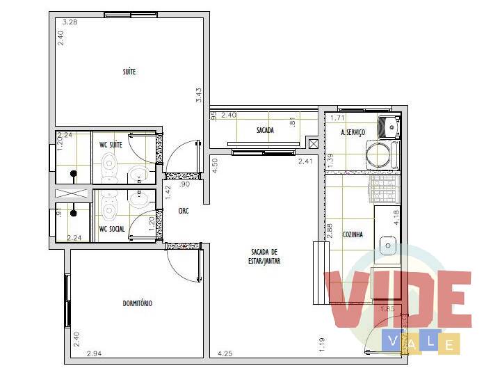 Apartamento à venda com 2 quartos, 51m² - Foto 23