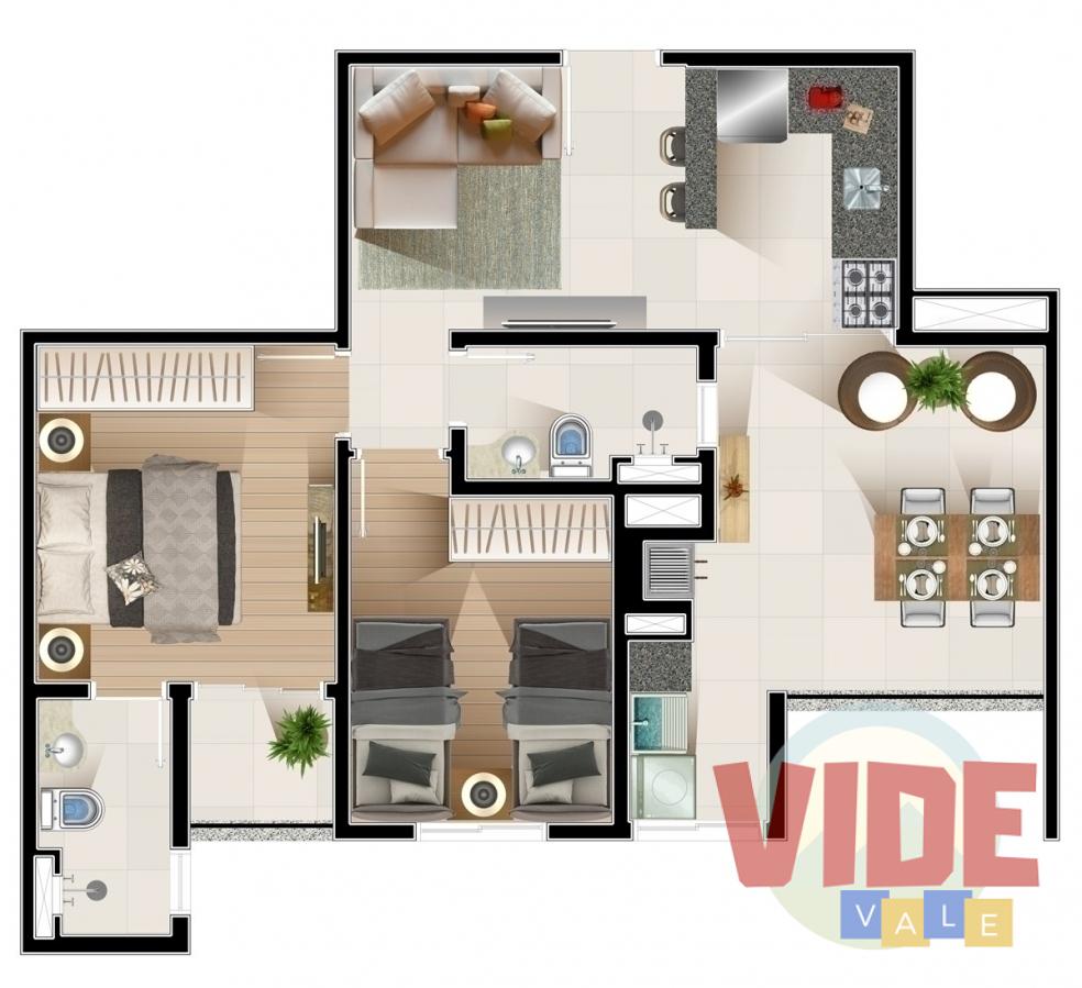 Apartamento à venda com 2 quartos, 56m² - Foto 15