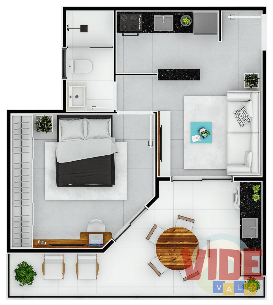 Apartamento à venda com 1 quarto, 48m² - Foto 36