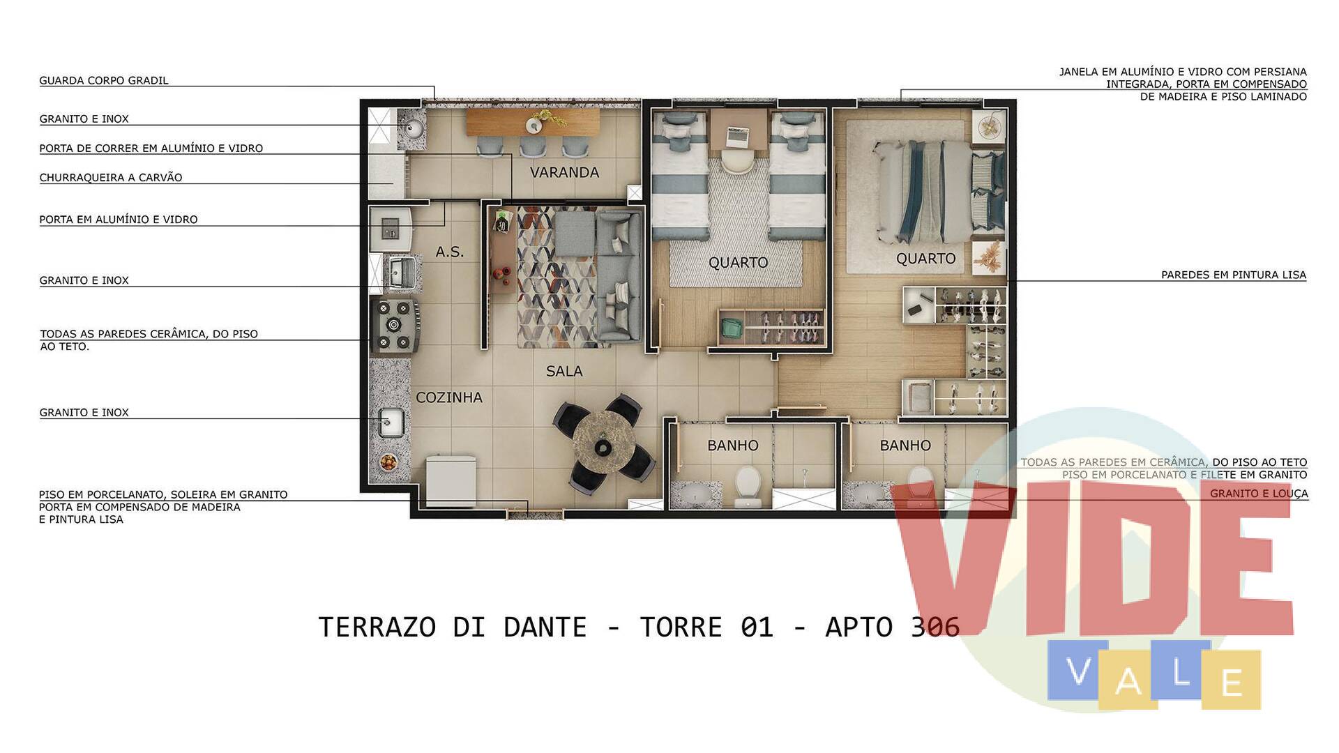 Apartamento à venda com 2 quartos, 55m² - Foto 15