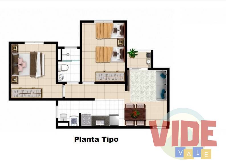 Apartamento à venda com 2 quartos, 55m² - Foto 25