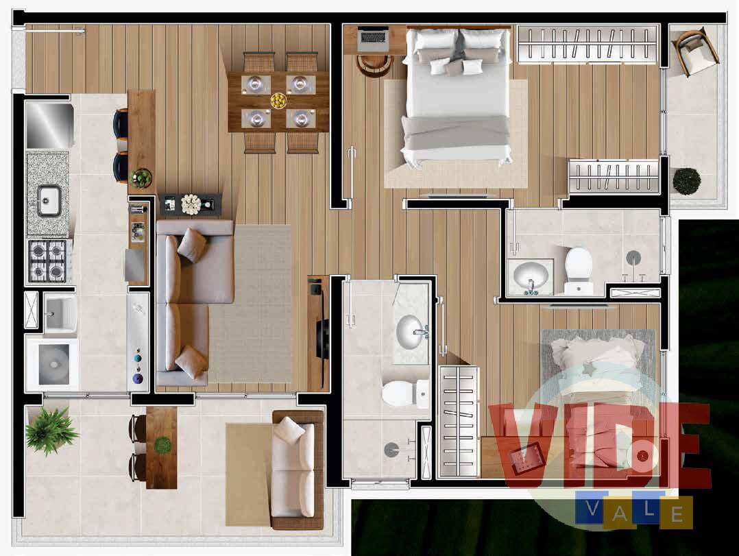 Apartamento à venda com 2 quartos, 64m² - Foto 22