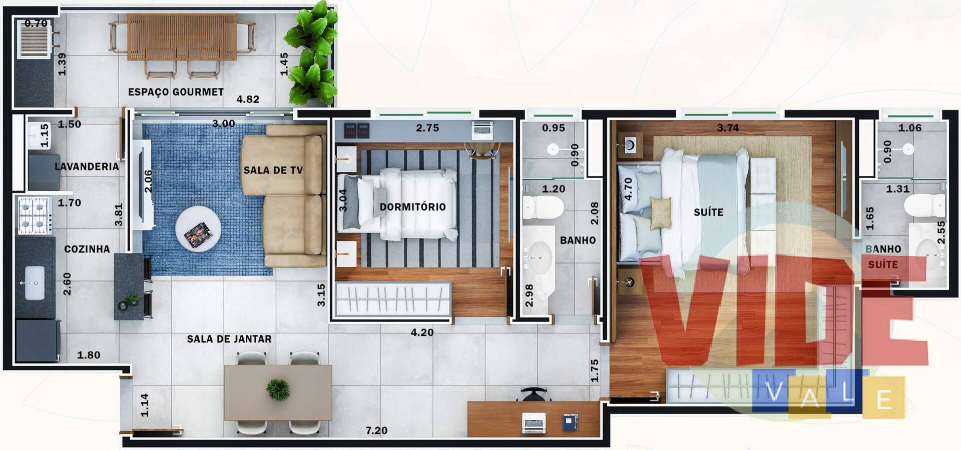 Apartamento à venda com 2 quartos, 79m² - Foto 9