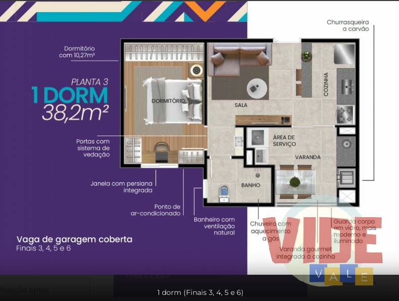 Apartamento à venda com 2 quartos, 61m² - Foto 20