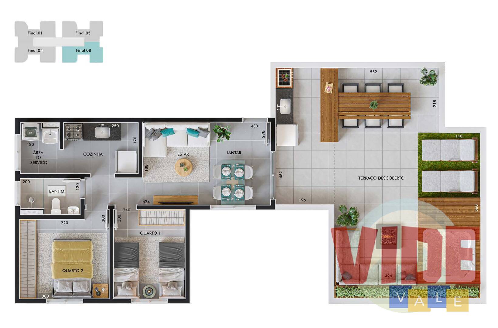 Apartamento à venda com 2 quartos, 46m² - Foto 24