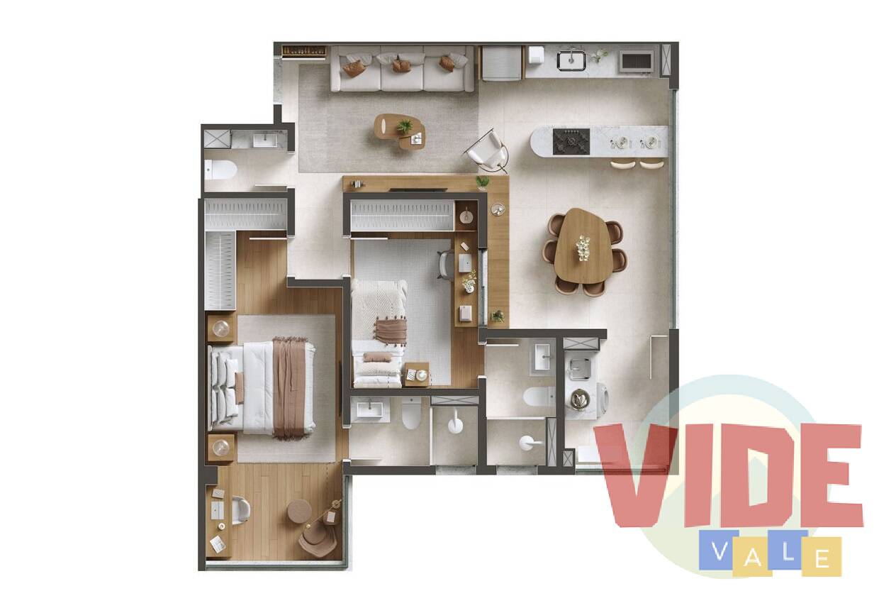 Apartamento à venda com 2 quartos, 75m² - Foto 10